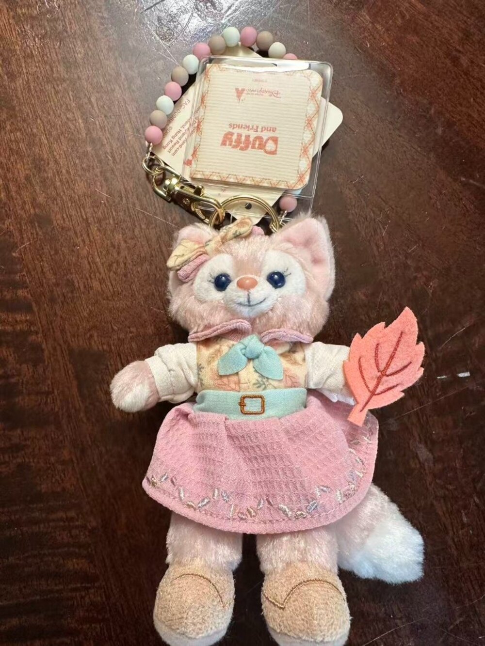 HKDL Disney authentic 2026 autumn Linabell plush keychain Disneyland limited